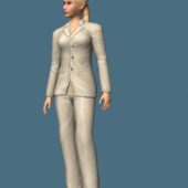 Blonde Business Woman Rigged | Characters