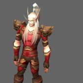 Blood Elf Male Game Character