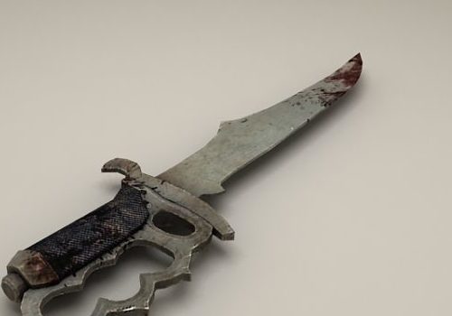 Bloody Knife Weapon