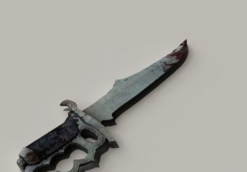 Bloody Dagger Knife Weapon