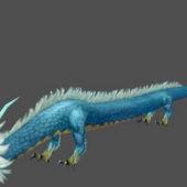Blue Asian Dragon Gaming Animal