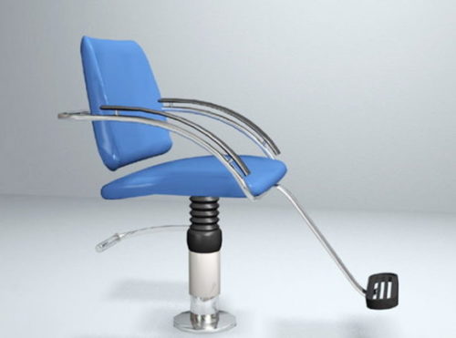 Blue Barber Chair Furniture
