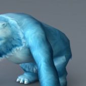 Blue Ice Bear Animal