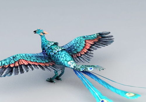 Blue Phoenix Animal