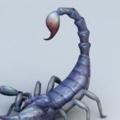 Blue Scorpion Animal