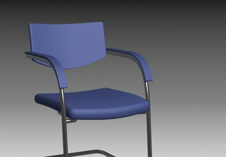 Blue Cantilever Chair | Furniture