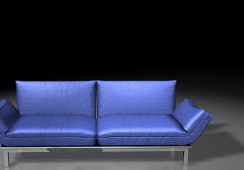 Blue Loveseat Furniture Couch