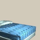 Blue Mattress Bed Furniture