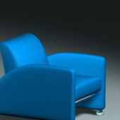 Furniture Blue Sofa Chair