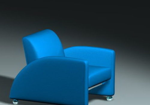 Furniture Blue Sofa Chair