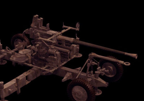 Military Bofors Anti Aircraft Gun