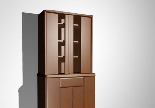 Bookcase Furniture With Door