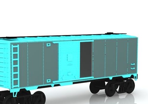 Boxcar Train Transport