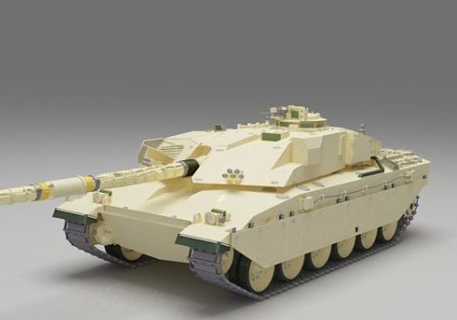 British Modern Challenger Tank