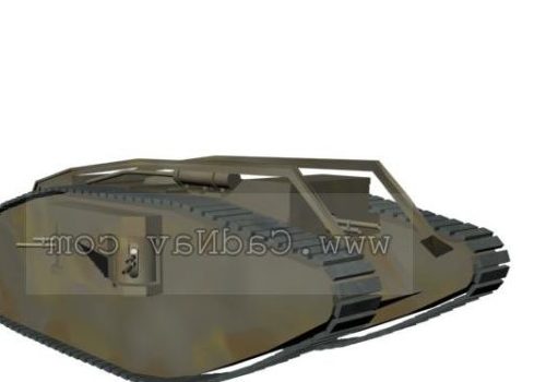 British Military Mark V Female Tank