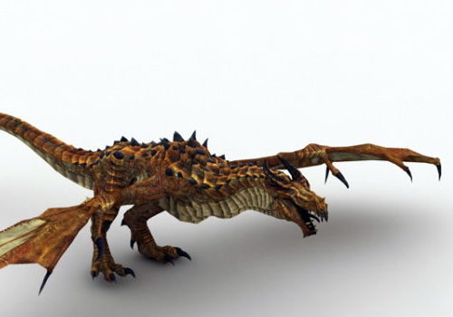 Monster Dragon Character Design