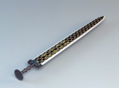 Decoration Bronze Sword