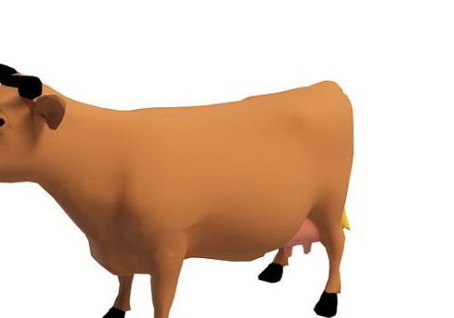 Brown Dairy Cow Animals