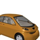 Yellow Bubble Car