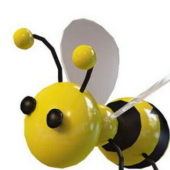 Cartoon Bumble Bee Animals