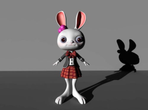 Bunny Cartoon Character