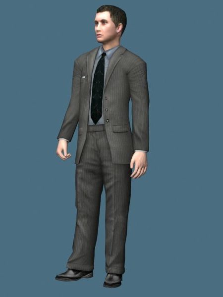 Business Man Rigged | Characters