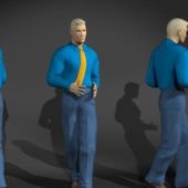 Businessman Man Dance Pose | Characters