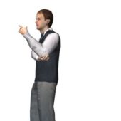 Businessman Standing Characters