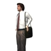 Businessman With Briefcase Characters