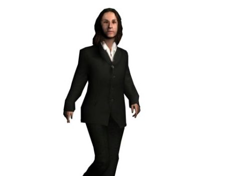 Businesswoman Walking Characters