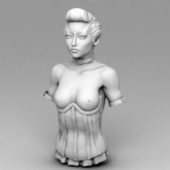 Character Bust Of Noble Woman