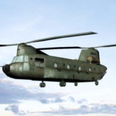 Us Army Ch-47 Chinook Helicopter