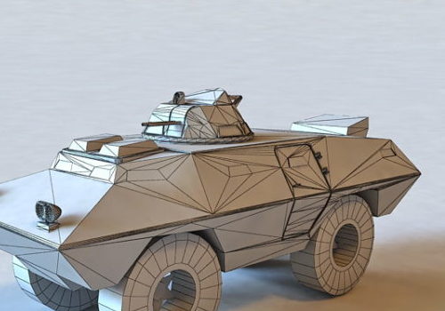Military Cadillac Gage Armored Vehicle