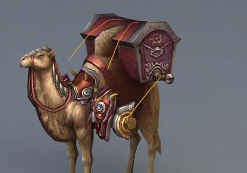 Camel Caravan Game Character