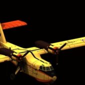 Cl-215 Firefighting Aircraft