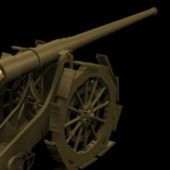Military Cannone Da-149a Heavy Gun