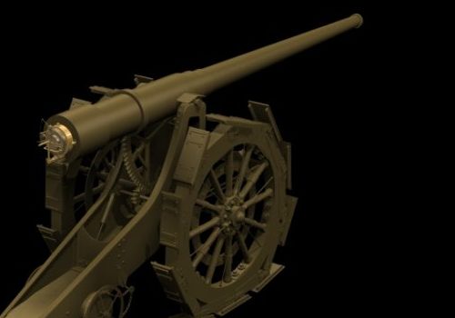 Military Cannone Da-149a Heavy Gun
