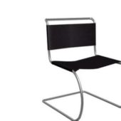 Black Cantilever Leisure Chair