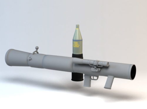 Gustaf Rocket Launcher Weapon