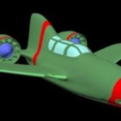 Game Cartoon Airplane Design