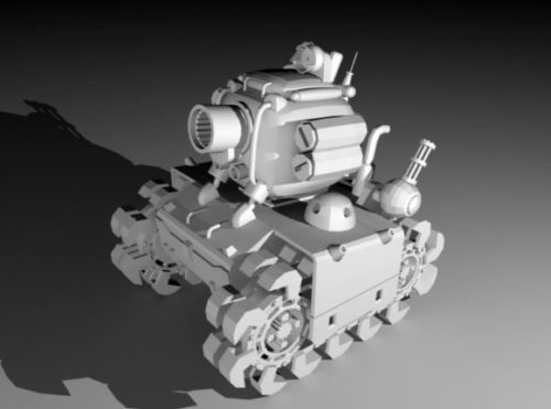 Military Cartoon Tank