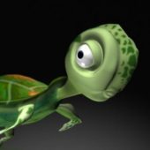 Baby Turtle Cartoon Style | Animals