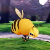 Cartoon Bee Animal