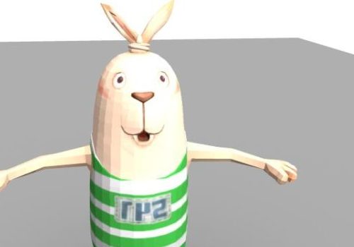 Cartoon Character Character Rabbit