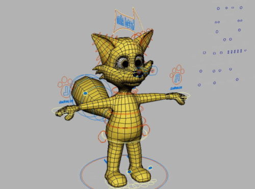 Cartoon Animal Fox Character