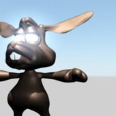 Cartoon Hare Character