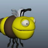 Cartoon Character Honey Bee