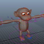 Free cartoon animals 3D Models for Download - 123Free3dModels