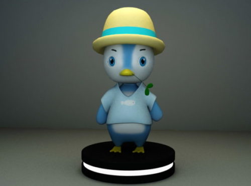 Animal Cartoon Penguin Character