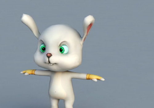 Cartoon Animal Rabbit Character